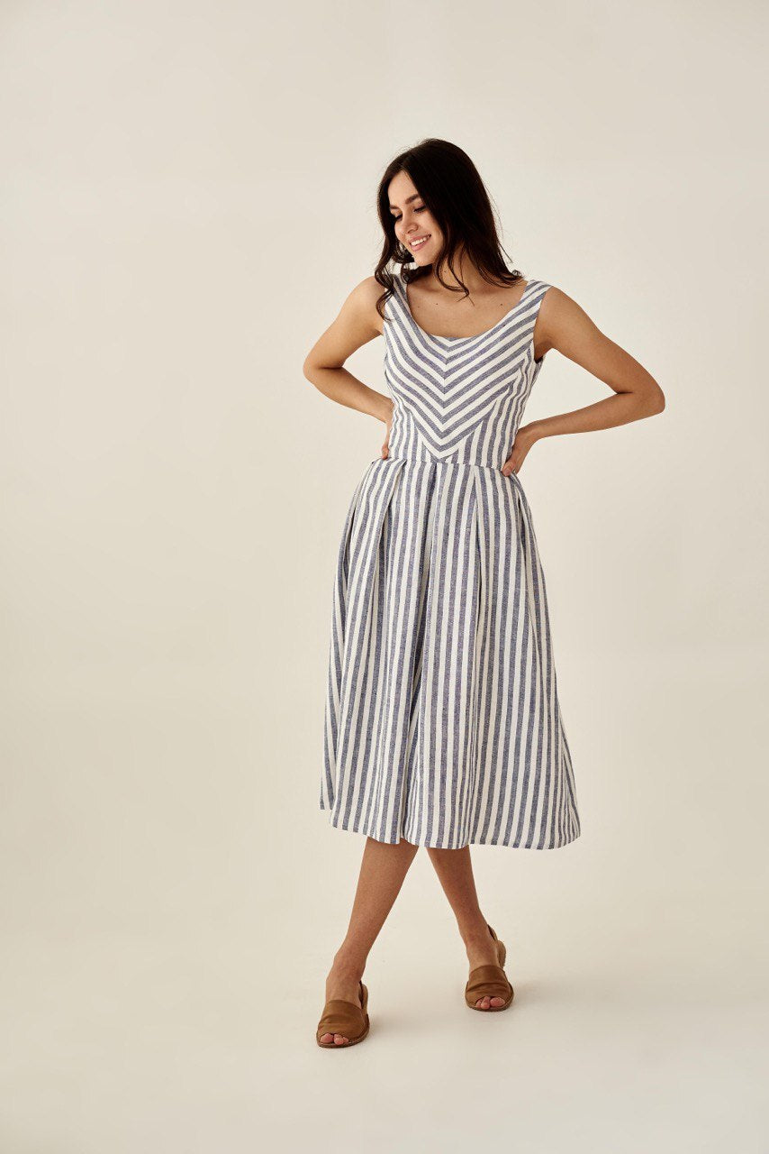 Sundress "Summer foxes"