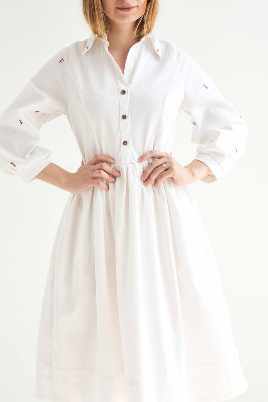 Dress "Wandering foxes"